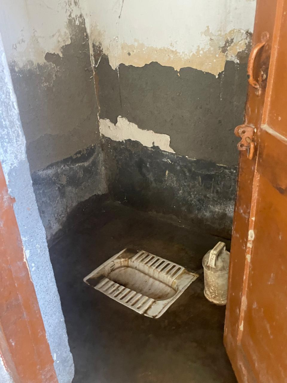 old bathroom dilapidated